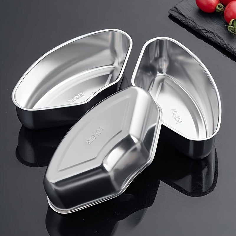 Set of 3 Stainless Steel Steamers with Tray and Bowls for Healthy Cooking Kitchen Camping