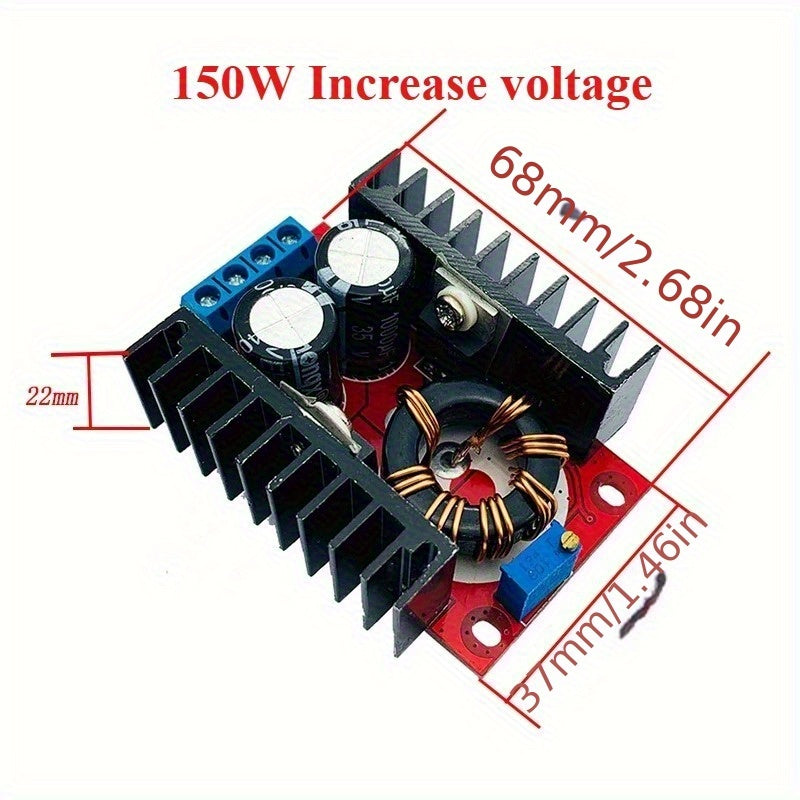 150W to 300W DC-DC Step Down Buck Boost Converter 10-32V to 12-35V XL4016 Power Supply Module