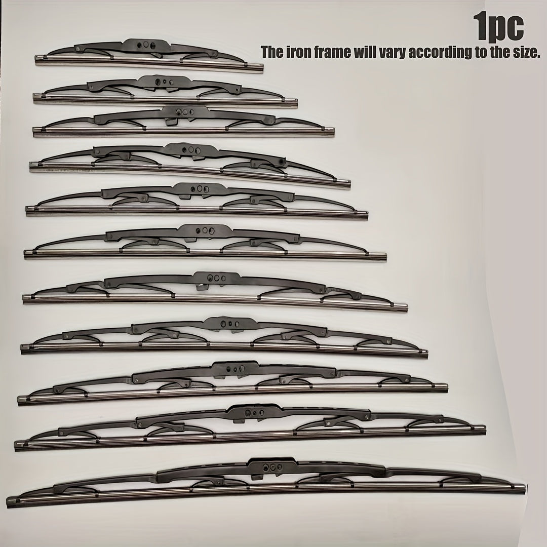 Premium Car Wiper Blades for All U-Hooks, Durable and Quiet Replacement