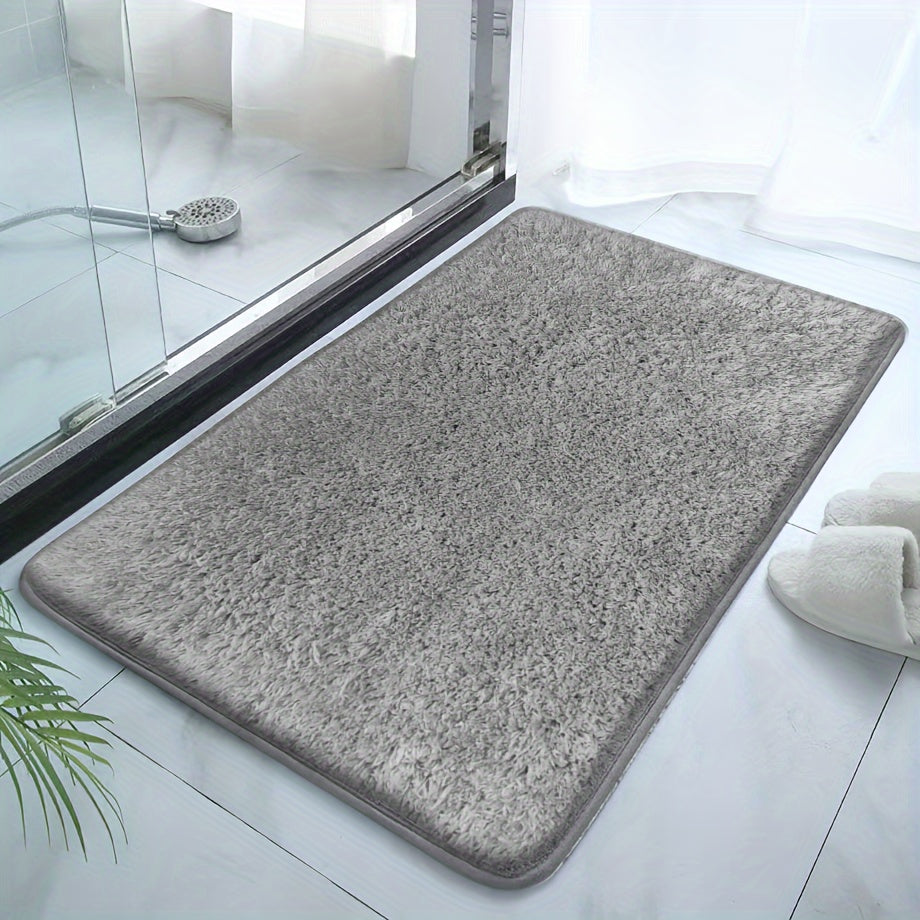 Yumshoq va hashamatli binafsha hammom matosi - yuqori so'riluvchi, sirpanmaydigan va rangsizlanmaydigan, hammom, yotoqxona va kir yuvish xonasi bezatish uchun ideal. Mustahkam polyesterdan tayyorlangan, tozalash oson.