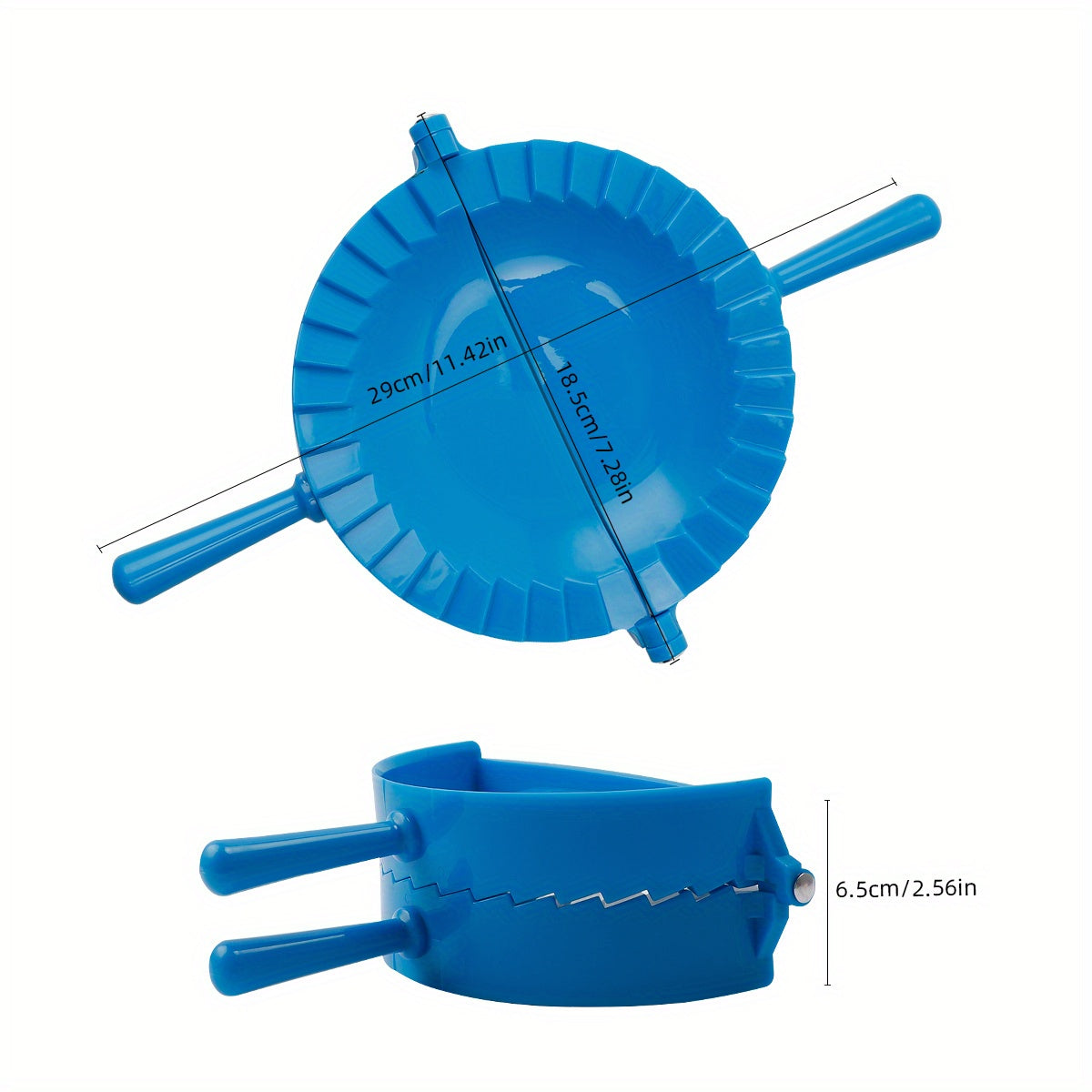 Большая пластиковая форма для пирогов и пельменей для домашних выпечек и печенья, яркие цвета