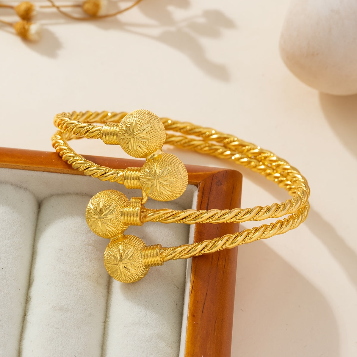 Women’s Retro Alloy Open Cuff Bracelet for Parties and Gifts