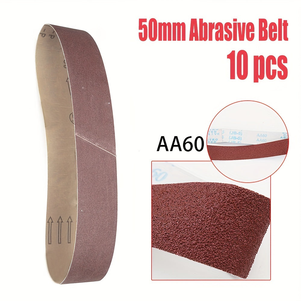 50mm kenglikdagi silliqlash lentasi uchun uchburchakli maydalagichlar uchun mos keladigan qo'shimcha, bardoshli material, quvvat talab qilinmaydi