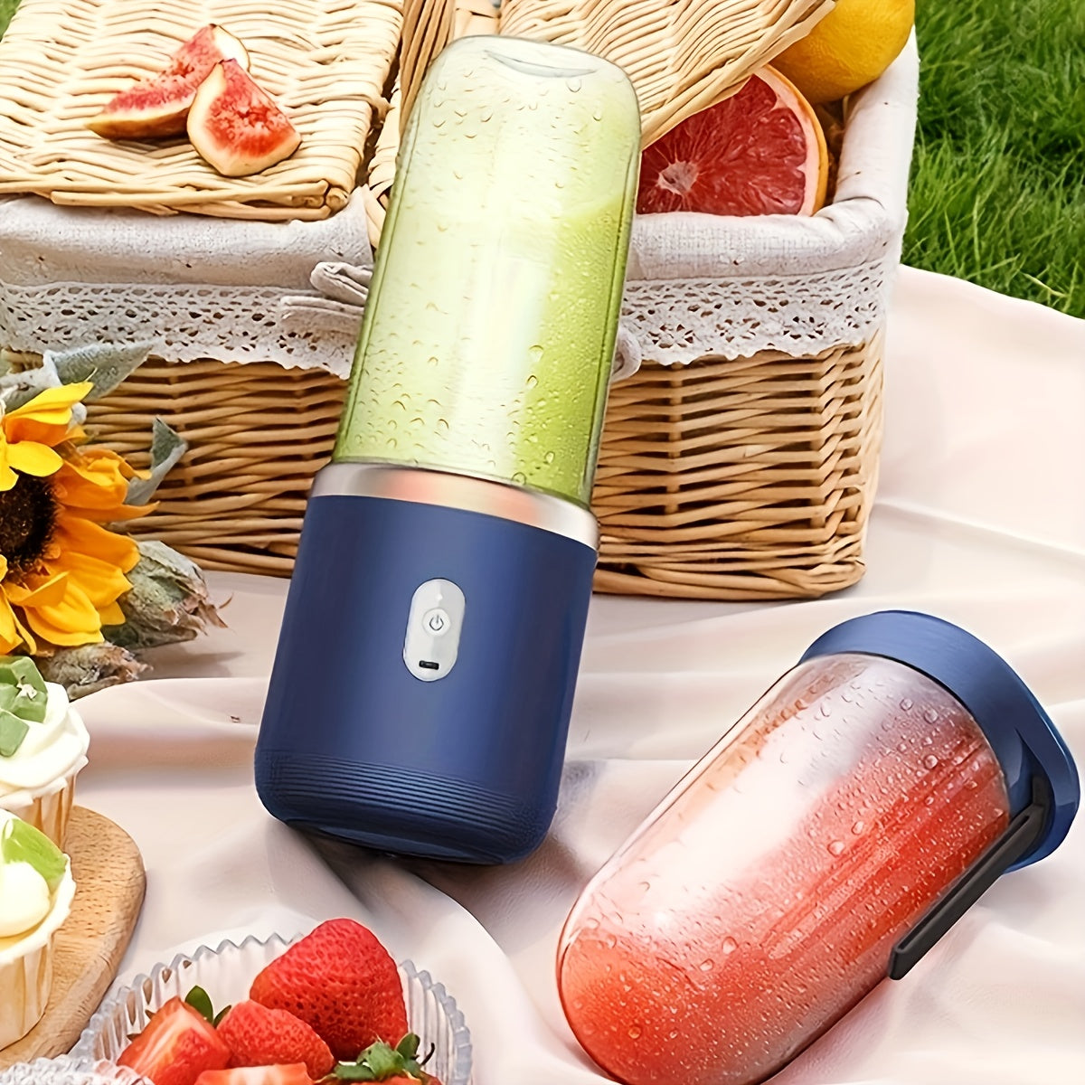 Portable Usb Juicer Cup For On-the-Go Smoothies & Juices