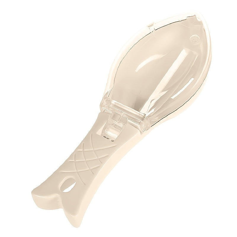 Fish Scales Brush With Lid Plastic Fish Scales Remover Scale Peeler Cleaner