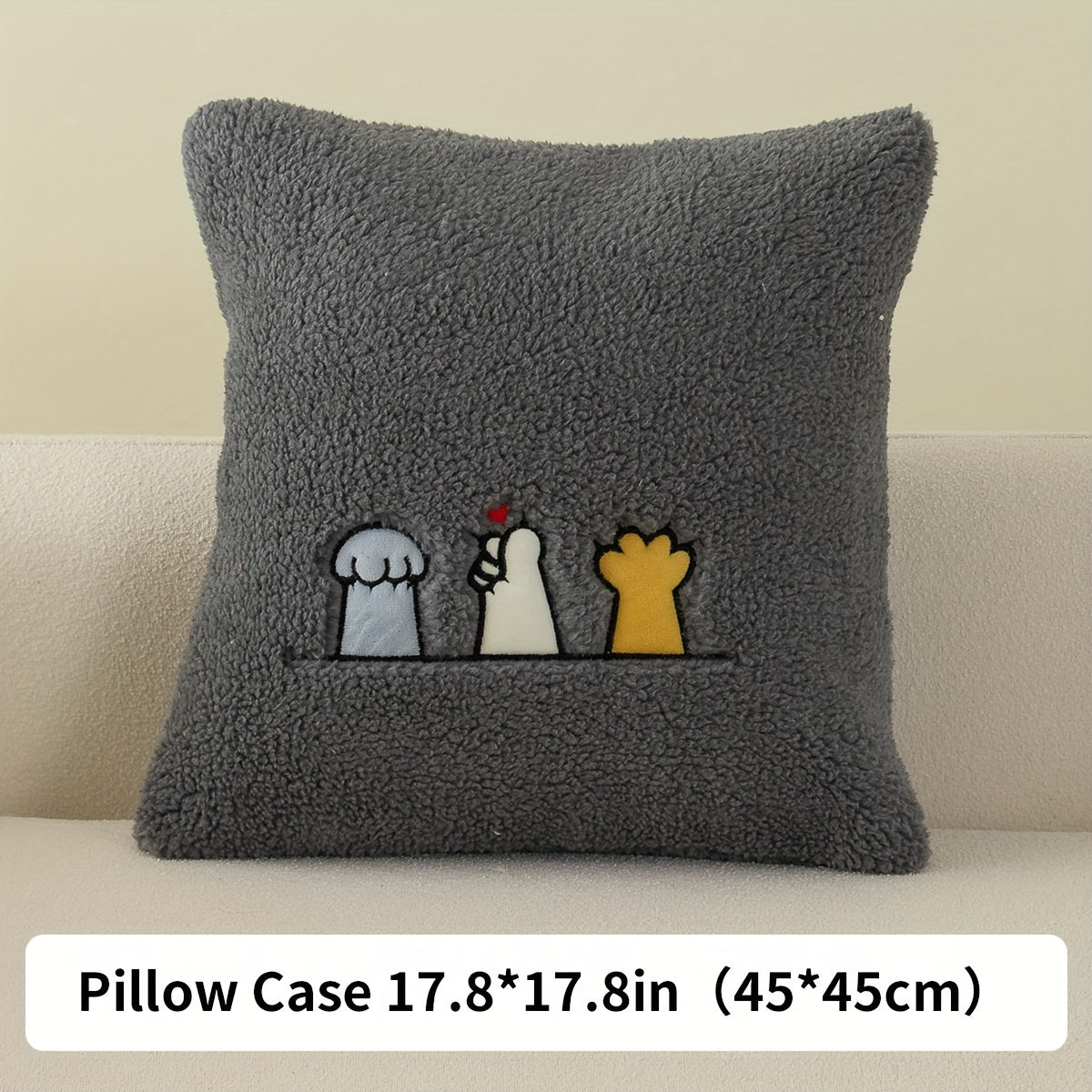 Plush Sofa Slipcover and Pillowcase Protects Furniture in Any Room