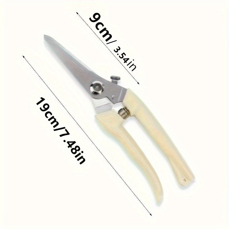 Stainless Steel Garden Scissors Set for Pruning and Trimming