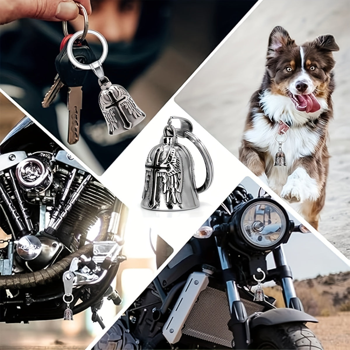 Motorcycle Bicycle Pet Decor Cyclist Bell Guarding Gift Accessories