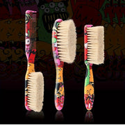 Cepillo para barba masculino antielectrostático de cerdas suaves de jabalí peine para peinar el cabello