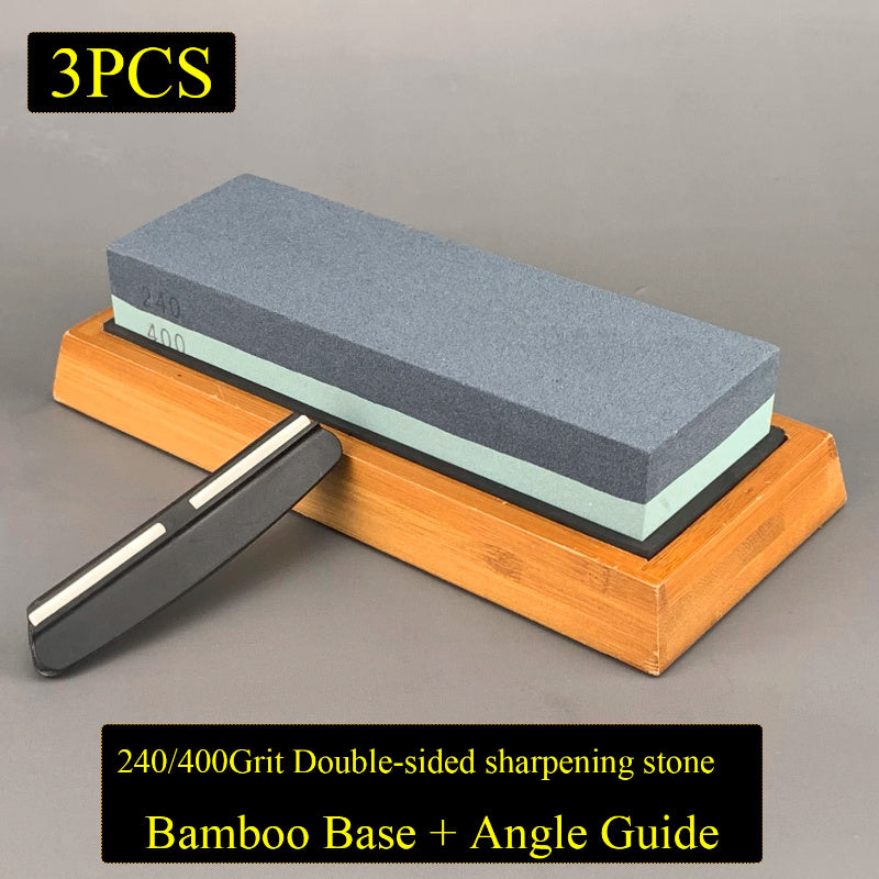 Professional pichoq silliqlash uchun to'plam, ho'l tosh va olmos tayoqchalari bilan