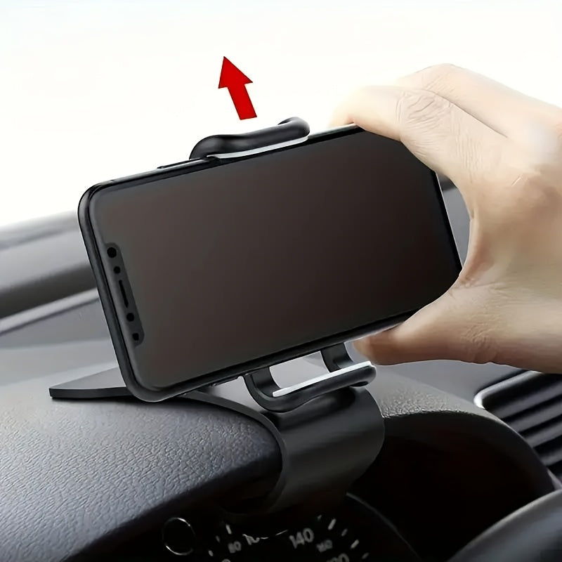 360° Swivel Waterproof Car Phone Holder Dashboard Mount for GPS Navigation