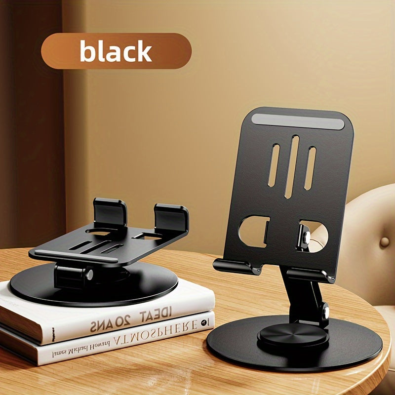 Soporte ajustable y plegable para teléfono móvil para escritorio, compatible con iPhone y smartphones