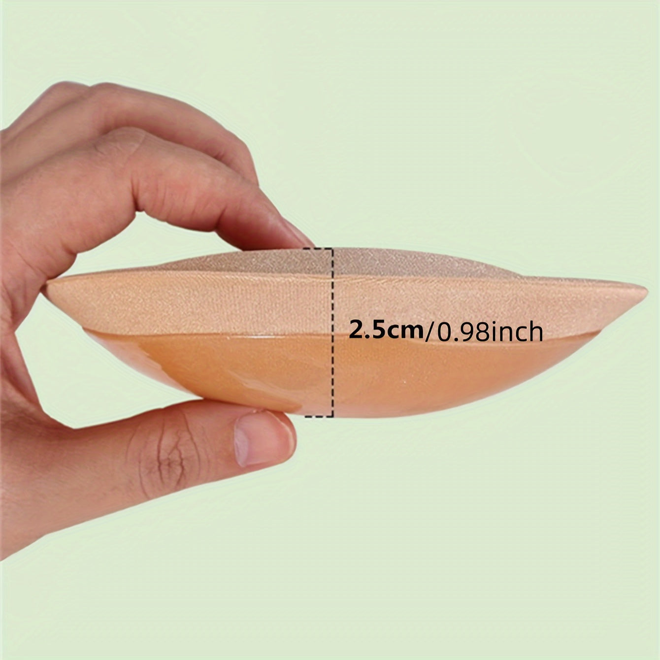 Women’s Polyamide Bra Insert Pads for Chest Enhancement Invisible Lingerie Accessories