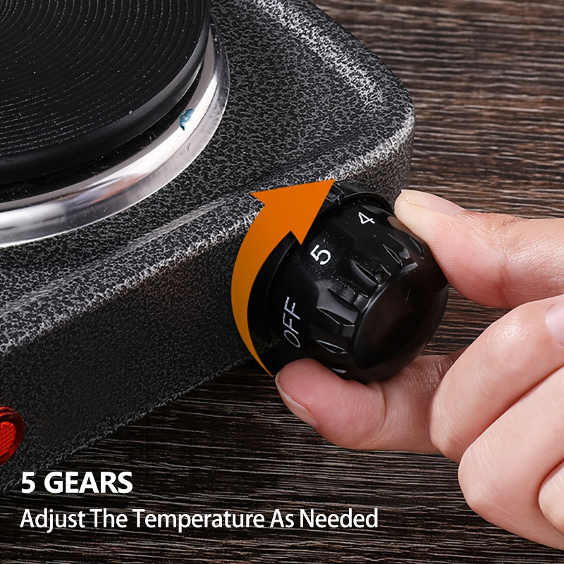 Портативный электрический обогреватель с европейской вилкой, серебристого цвета с цветком, без батареи