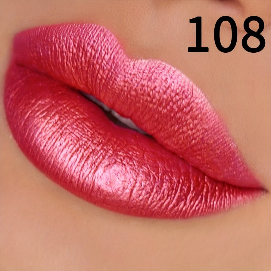 Women's Shimmer Lipstick Set Moisturizing Long Lasting Multi-Color