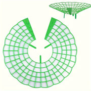 10 Green Plastic Strawberry Plant Support Cages with 3 Legs Set of 10