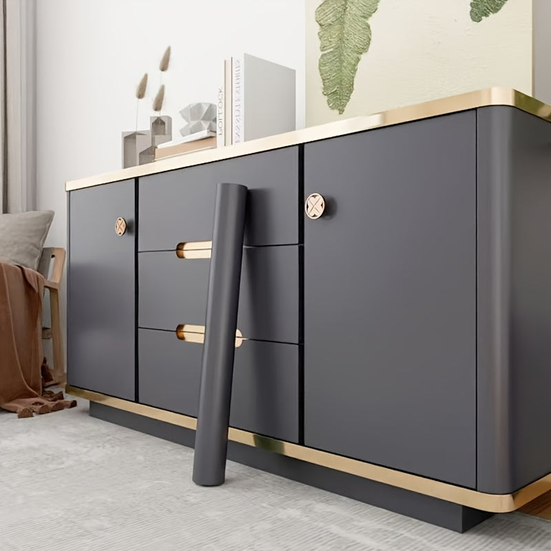 Matte White Self-Adhesive Vinyl Wallpaper for Kitchen Cabinets and Furniture