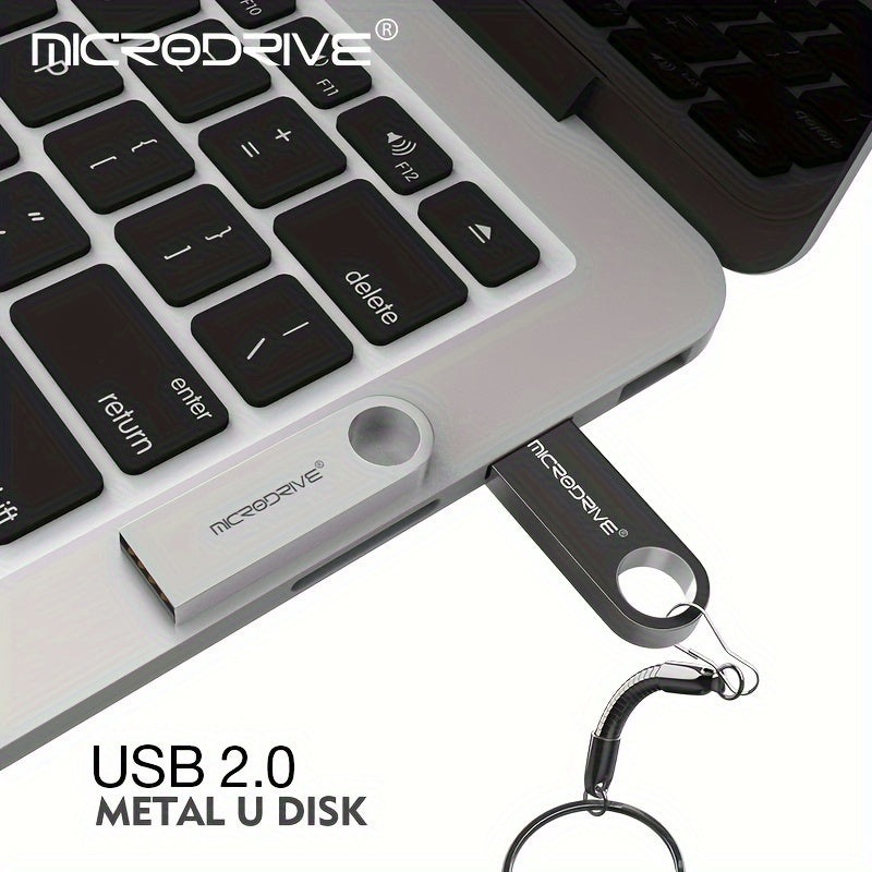 USB 2.0 Flash Drive 4GB to 128GB Portable Key Ring Data Storage Backup
