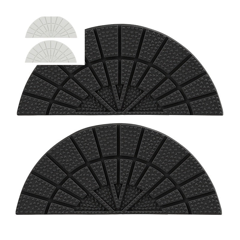 2/4pcs Sports Shoes Sole Heel Anti-slip Repair Stickers for Wear-resistant Grip