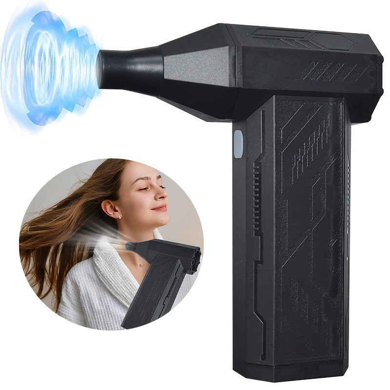 Rechargeable Turbo Fan Portable Handheld Fan for Camping Travel and Indoor Use