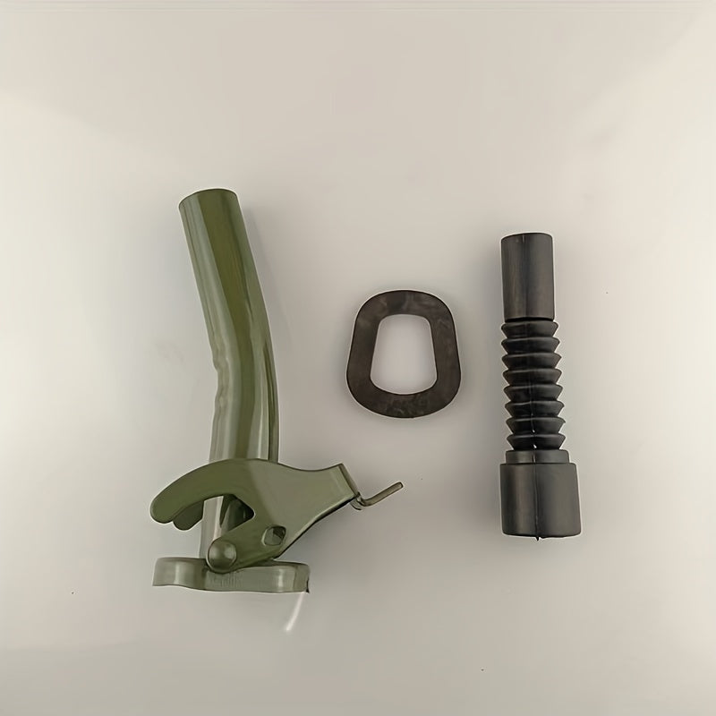 5/10/20 Liter Metal Petrol Fuel Can with Rubber Seal and Flexible Nozzle