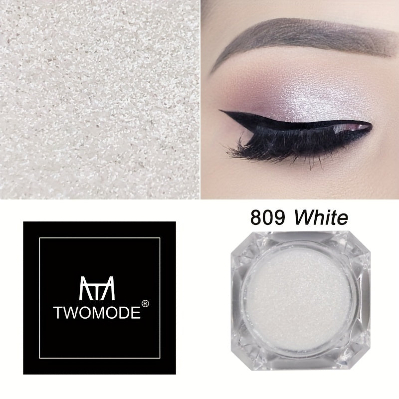 Pearlescent Loose Eyeshadow Powder For Women Glitter Makeup Color Brightening