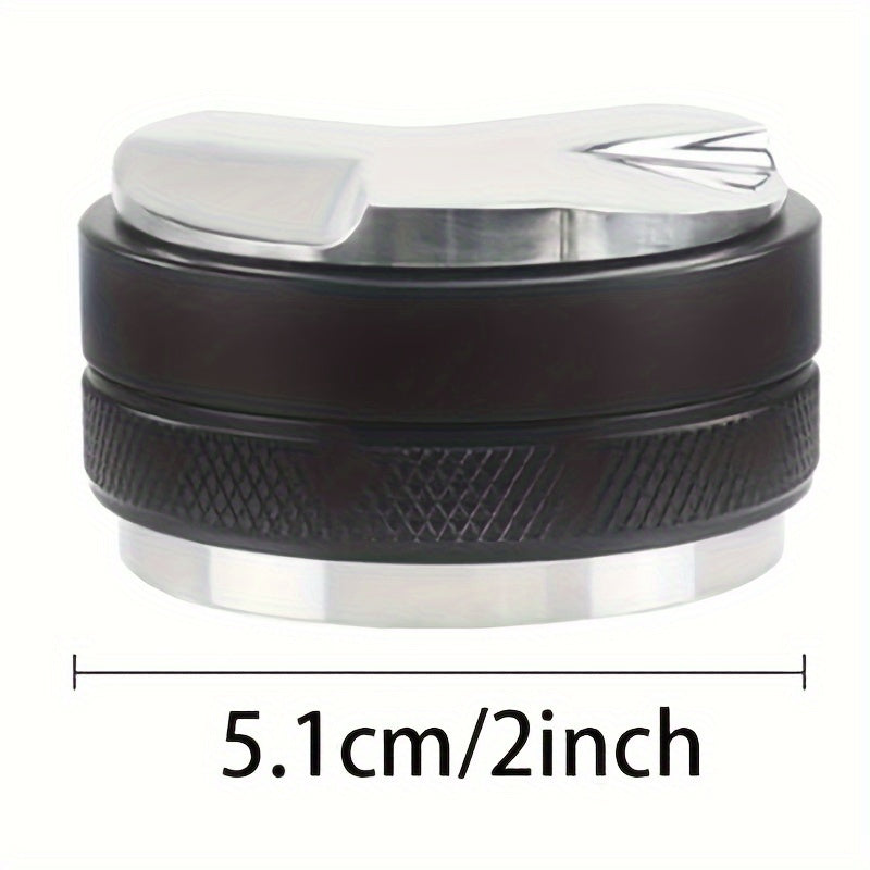 Adjustable Depth Coffee Tamper and Leveler 51/53/58mm for Espresso Machines