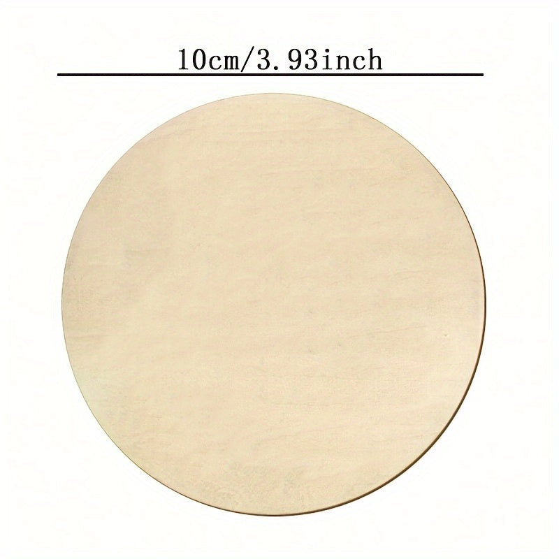 Personalized Round Wooden Sign Birth Keepsake White with Name and Footprint