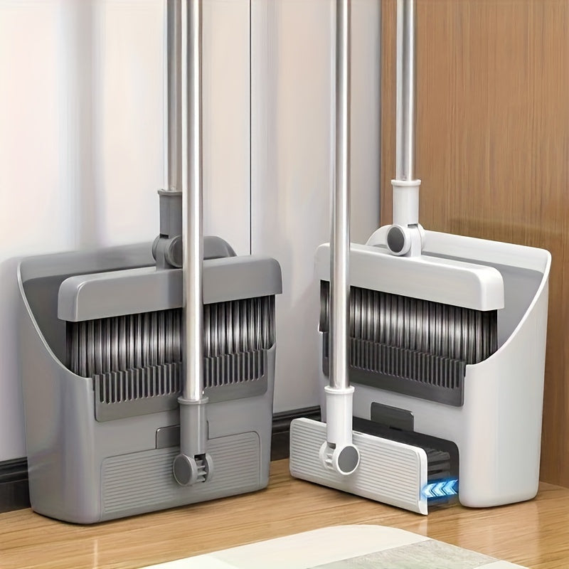 Qattiq pol uchun uzun teleskopik tutqichli burchakli supun va changyutgich to'plami