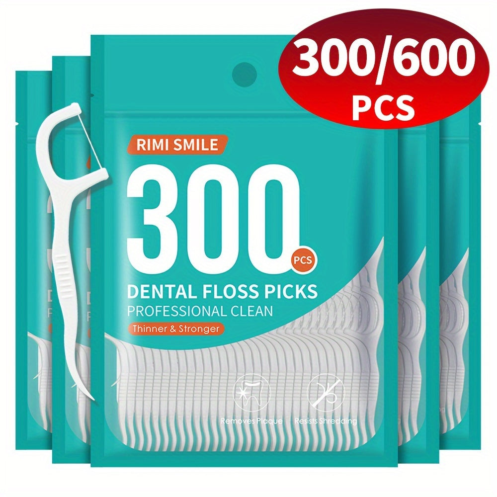 Dantellar iplar Polyethylene ta'msiz tish tozalash 300 dona paket