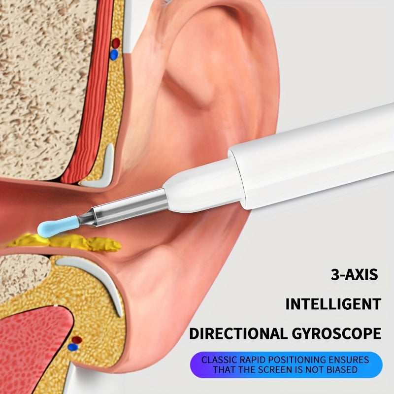 Aqlli Vizual Quloq Qoshiq Gyroskop bilan, Simsiz WiFi, Ultra HD Kamera