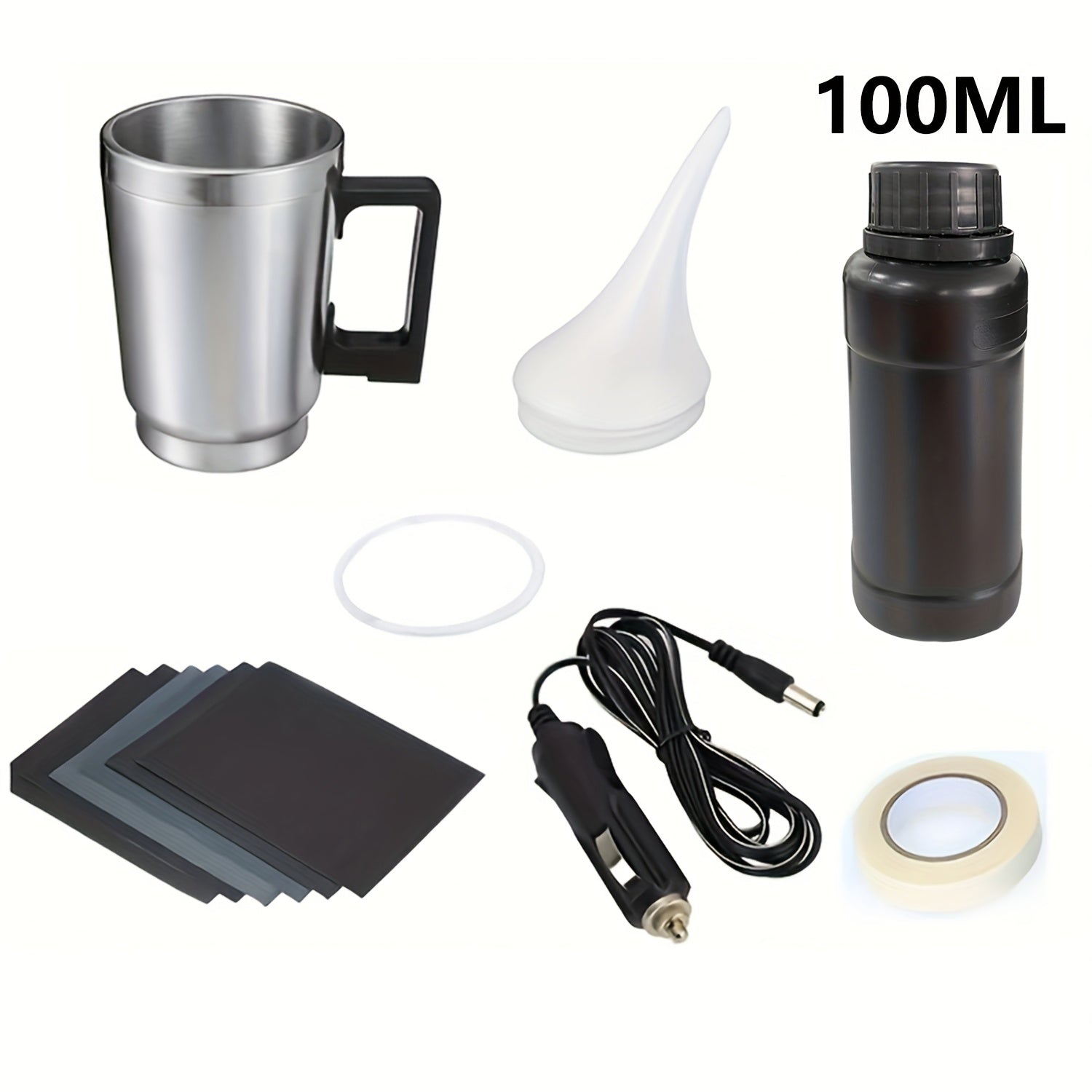 Набор для восстановления линз автомобильных фар, желтый окисел, удаление царапин, инструменты для очистки