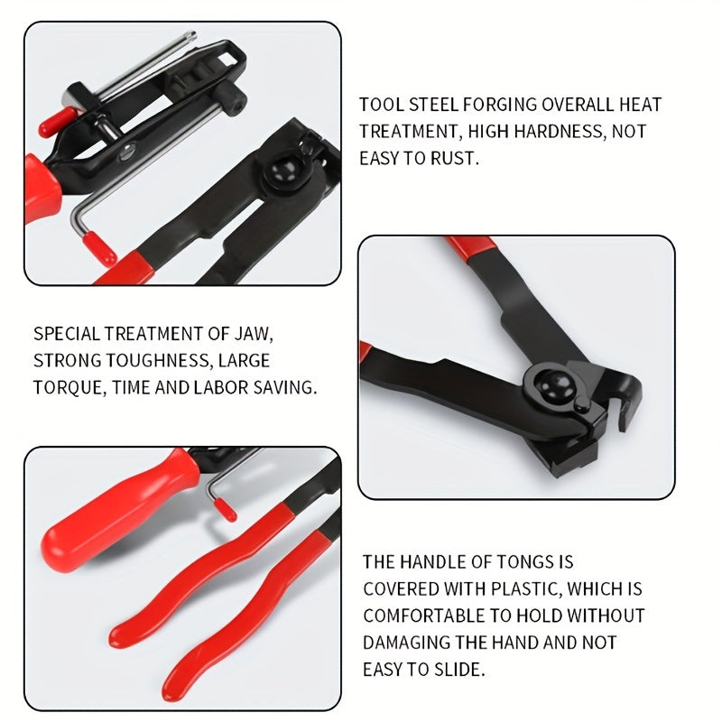 Multi-Function Banding Pliers for Automotive CV Boot Clamps