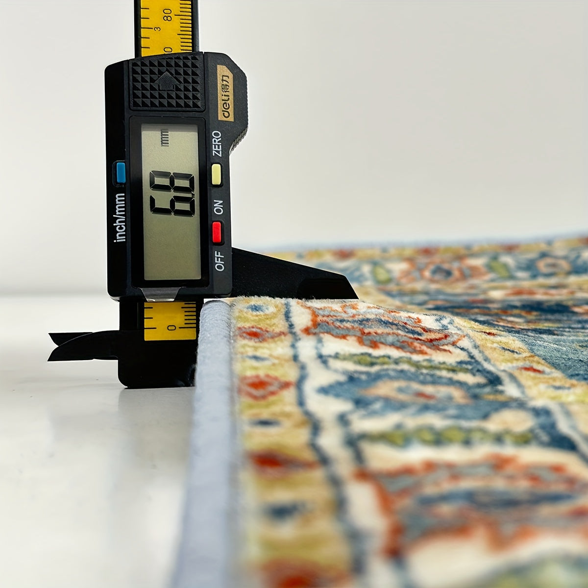 Green Leaf Pattern Area Rug Non-Slip Soft Feel Irregular Shape for Living Room Bedroom