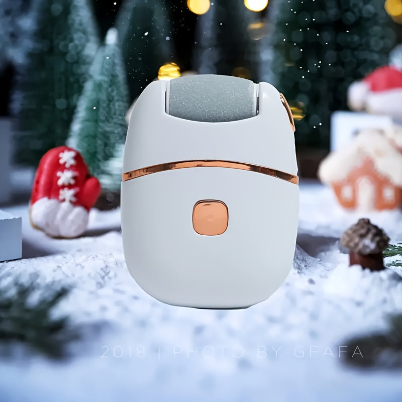 Electric Foot Scrubber for Dead Skin Callus Removal Rechargeable USB Charging Foot Care Tool for Adults and Family Travel