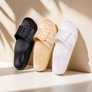 Unisex EVA Slides Lightweight Soft Sole Adjustable Buckle Non-slip Plus Size