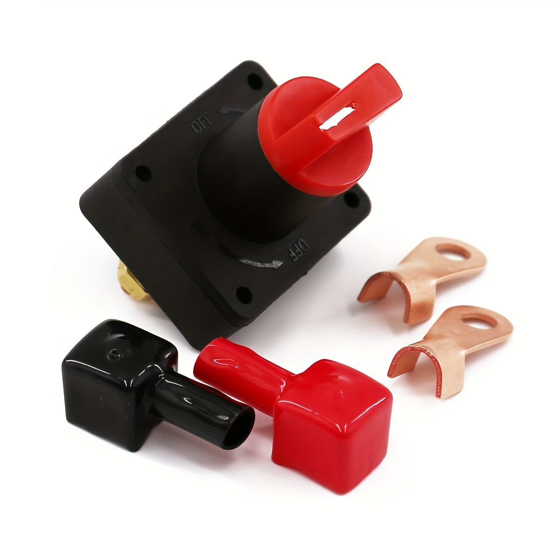 Battery Disconnect Switch Car Van Truck Boat Rotary Isolator 300A Off Kill