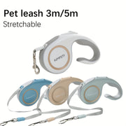 Telescopic Pet Leash Nylon 3m 5m for Dogs and Cats with Carabiner Clip