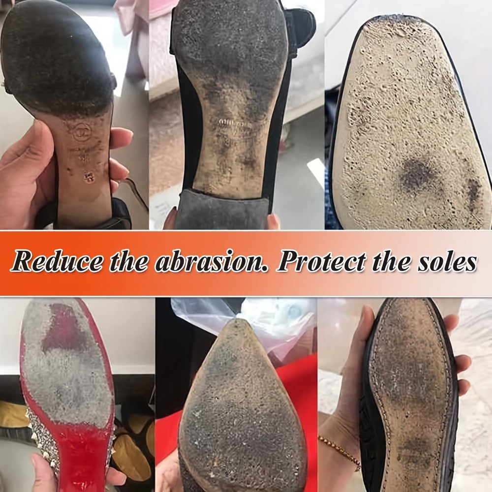 Women's High Heel Shoe Sole Anti-Skid Pads Noise-Reducing Wear-Resistant
