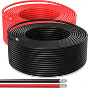 Расширительный кабель для солнечной панели красный черный 12AWG водонепроницаемый аккумуляторный