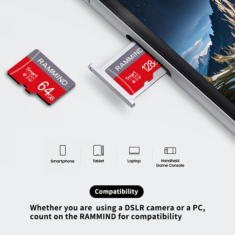 High-Speed Micro SD Card 8GB to 128GB for Smartphones Tablets Cameras