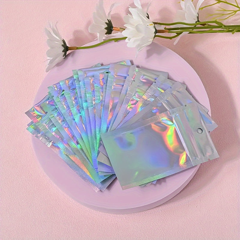 Набор из 50 плоских зиплок-пакетов для хранения кабелей данных и украшений