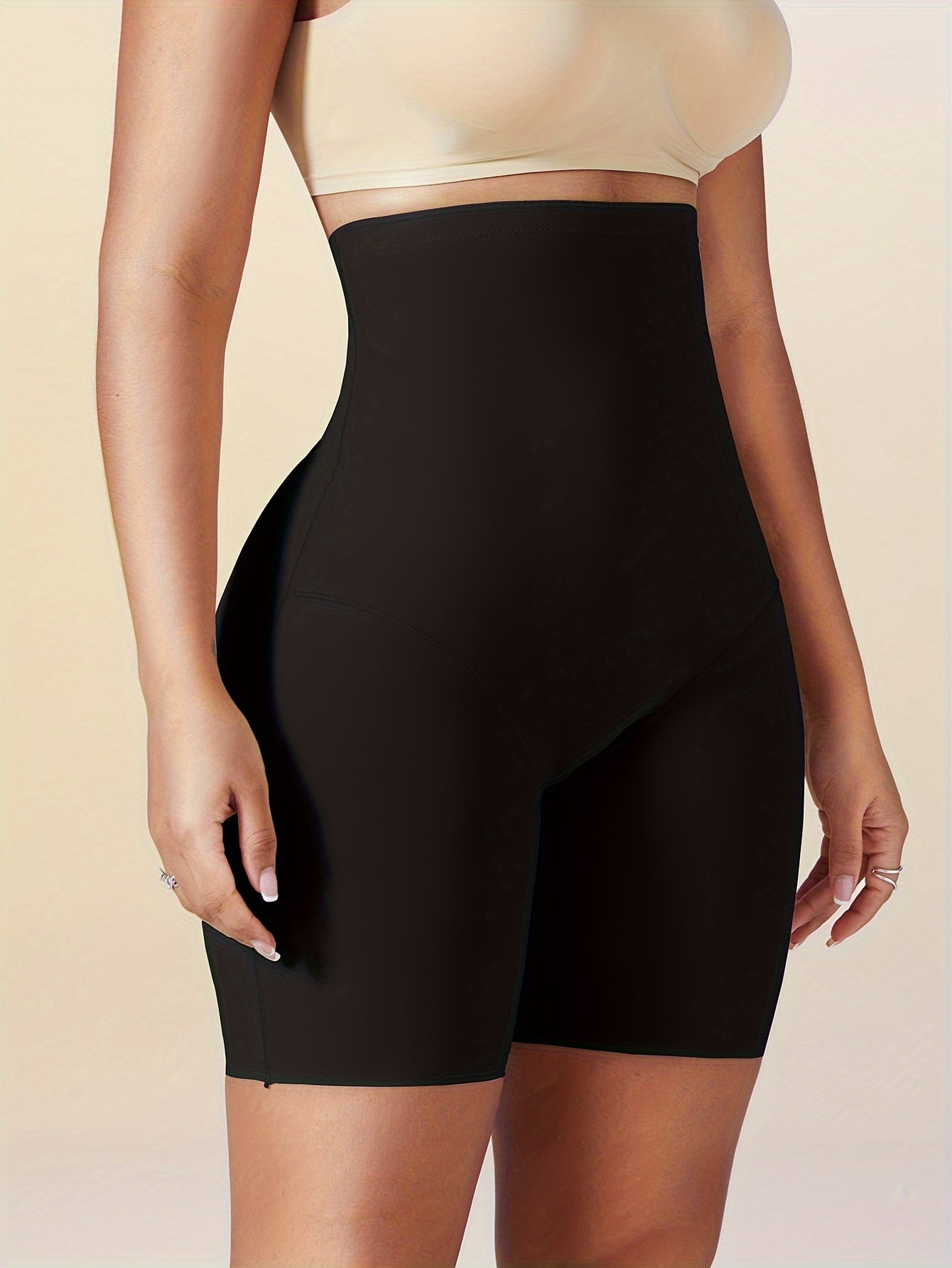 Seamless High-Waist Shapewear Shorts for Women Tummy Control Slimming Body Shaping
