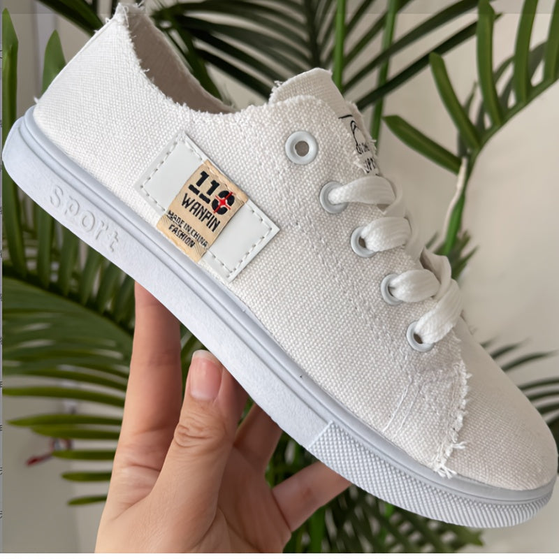 Women's Casual Slip-On Sneakers Light Blue Breathable Fabric All-Season