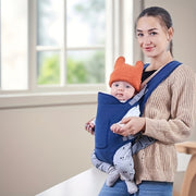 Infant and Toddler Baby Carrier with Front and Back Carry Polyester Adjustable Buckle Multiple Colors