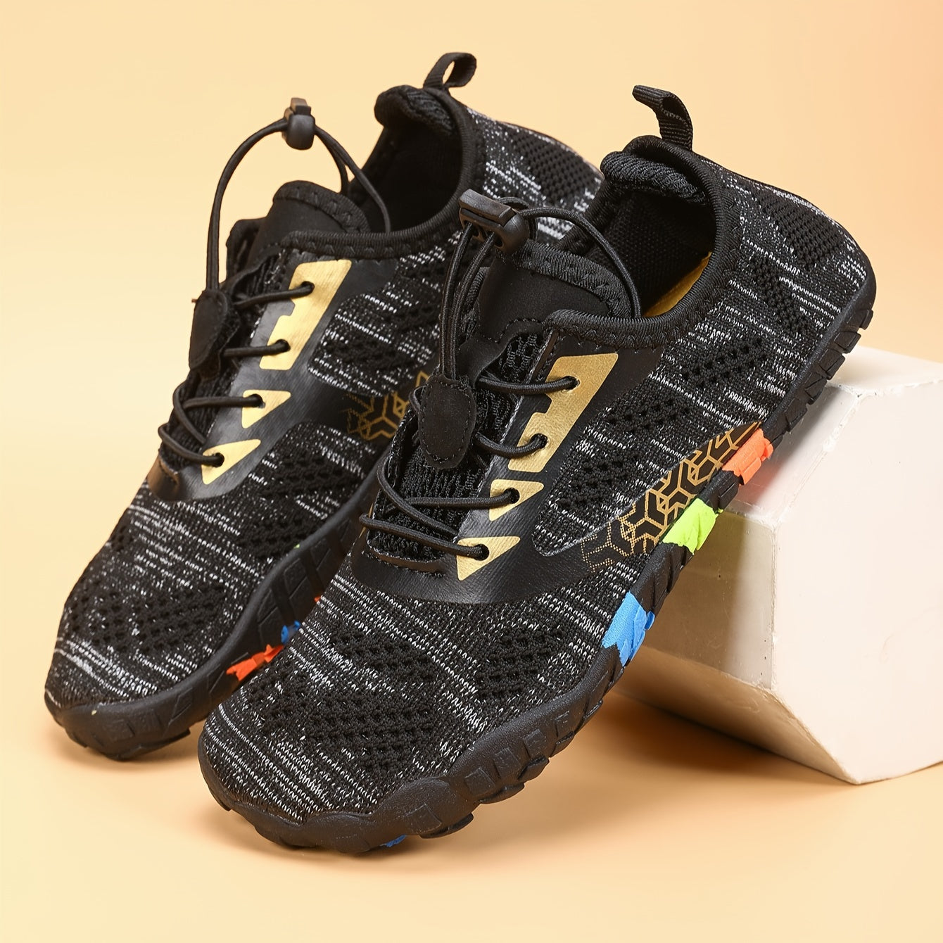 Zapatos de agua para niños, ligeros, de secado rápido, con slip-on, deportivos y casual para niños y niñas