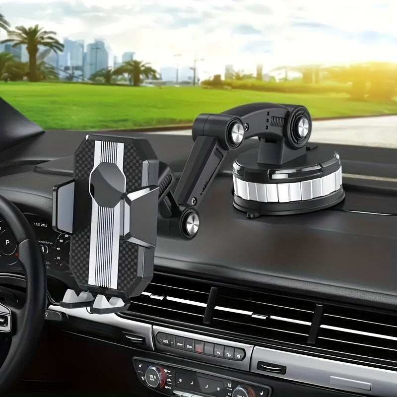 Universal Mobile Phone Holder 360° Rotatable Car Mount Shockproof Gel Pad