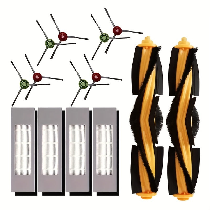 Deebot seriyalari uchun robot changyutgich aksessuarlar to'plami, cho'tkalar, filtrlash, changyutgich va tozalash uchun
