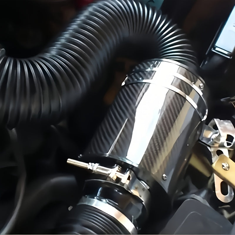 Avtomobil uchun havo filtri to'plami, karbon tolali yutish tizimi turboqaynatgich uchun