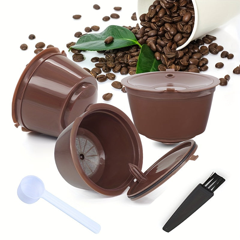 Set of 5 Coffee Pod Filters for Dolce Gusto Machines, Durable Plastic